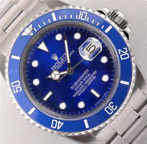 rolex acciaio blu|rolex steel watches.